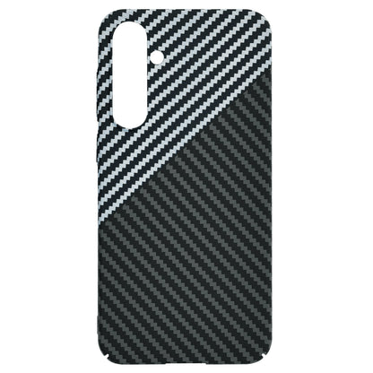 Deksel for Samsung Galaxy S23 FE S711, Techsuit, Carbonite FiberShell, Svart Grå