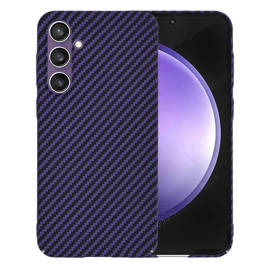Deksel til Samsung Galaxy S23 FE S711, Techsuit, Carbonite FiberShell, Lilla