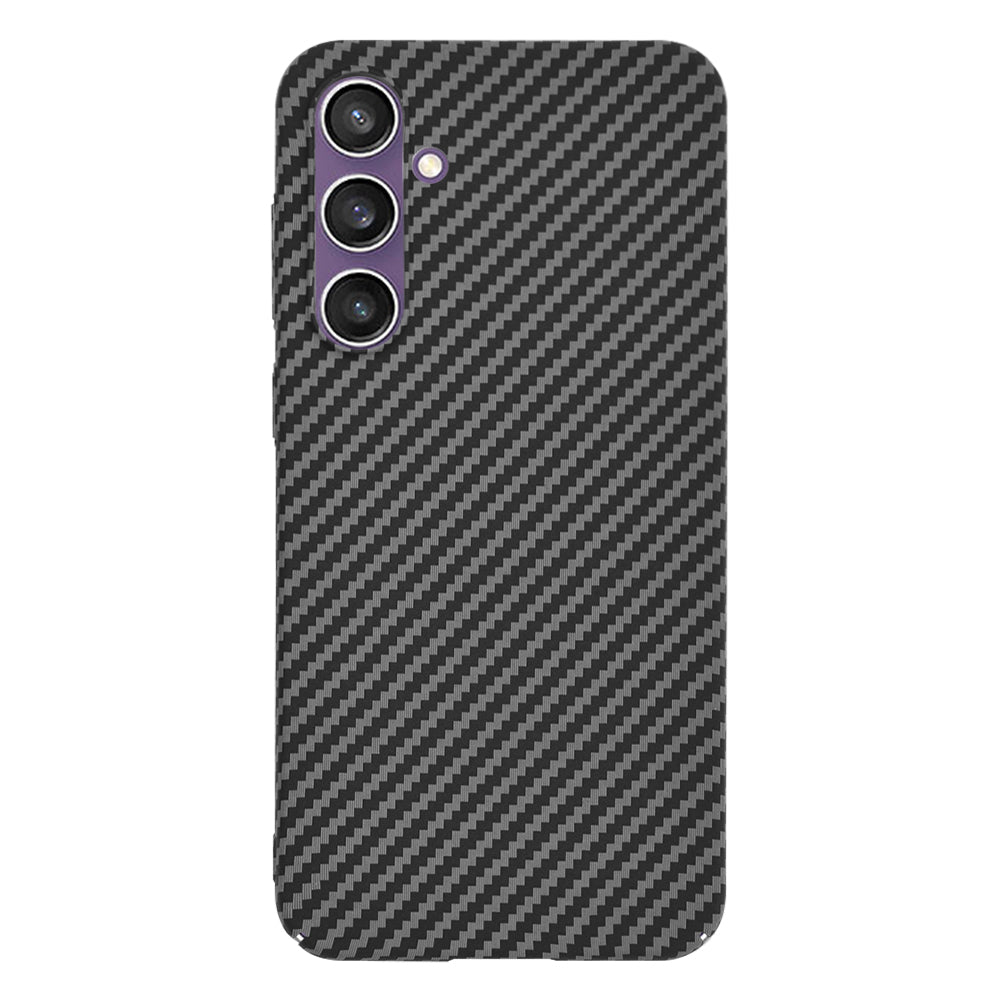 Deksel til Samsung Galaxy S23 FE S711, Techsuit, Carbonite FiberShell, Svart