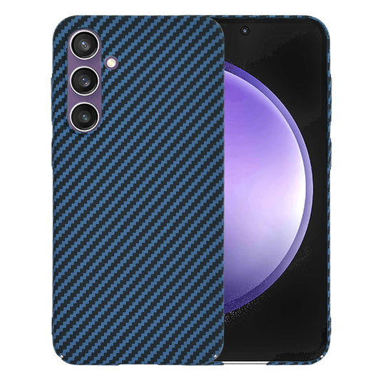Deksel for Samsung Galaxy S23 FE S711, Techsuit, Carbonite FiberShell, Turkis
