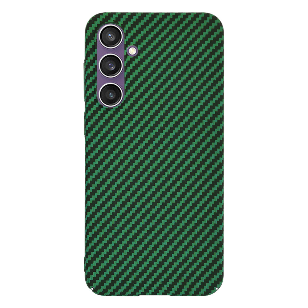 Deksel til Samsung Galaxy S23 FE S711, Techsuit, Carbonite FiberShell, Grønn