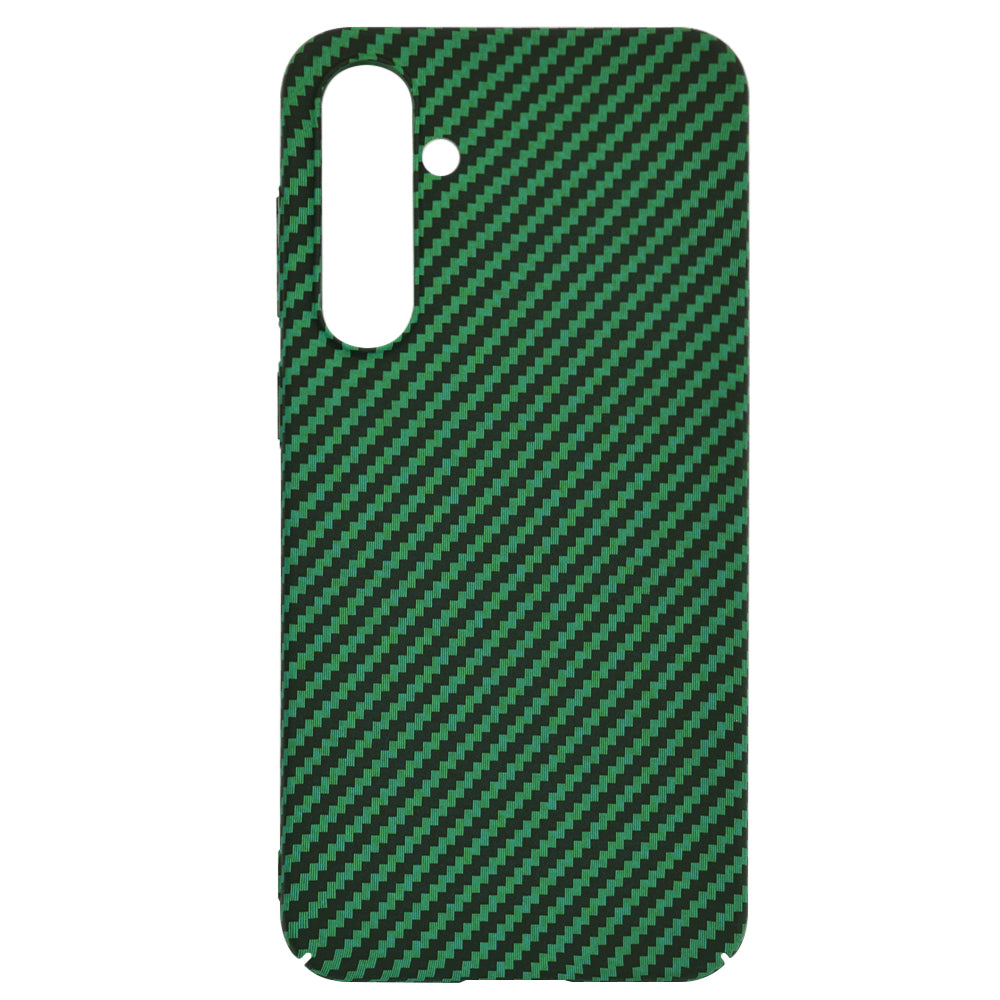 Deksel til Samsung Galaxy S23 FE S711, Techsuit, Carbonite FiberShell, Grønn