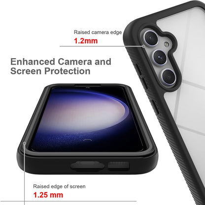 Deksel for Samsung Galaxy S23 FE S711, Techsuit, Defense360 Pro, Svart