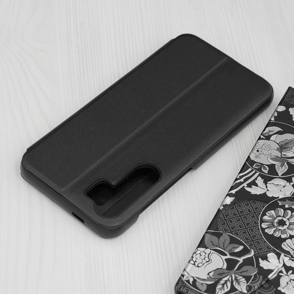 Deksel for Samsung Galaxy S23 FE S711, Techsuit, eFold, Svart