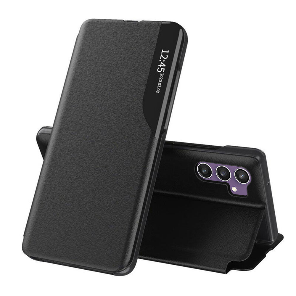 Deksel for Samsung Galaxy S23 FE S711, Techsuit, eFold, Svart