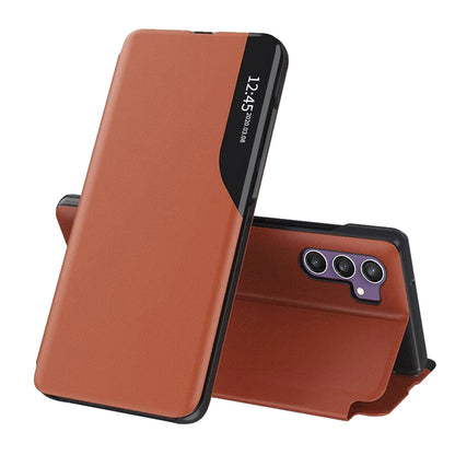 Deksel for Samsung Galaxy S23 FE S711, Techsuit, eFold, Oransje