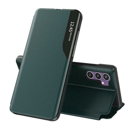 Deksel til Samsung Galaxy S23 FE S711, Techsuit, eFold, Grønn
