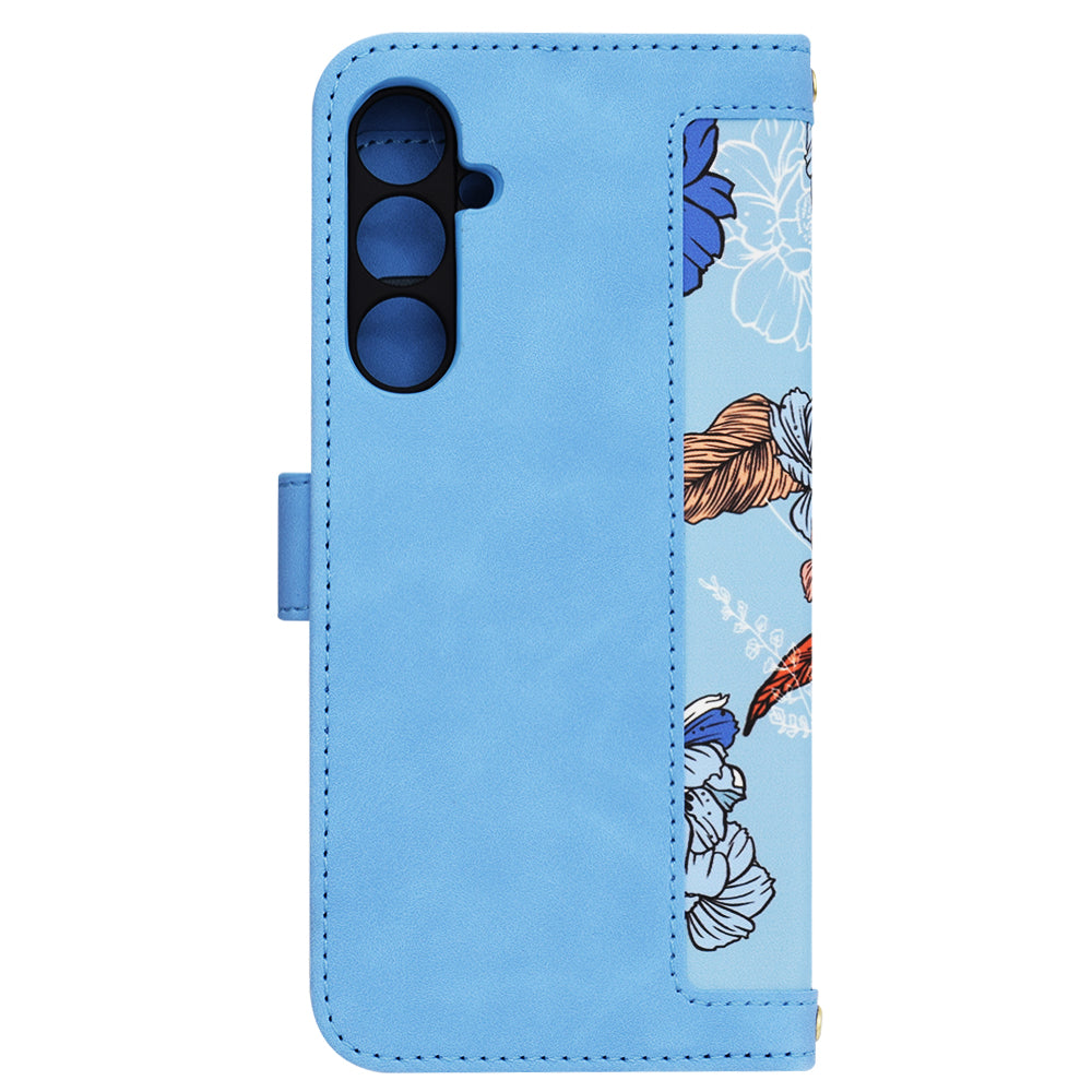 Deksel til Samsung Galaxy S23 FE S711, Techsuit, FlipCraft, Blå