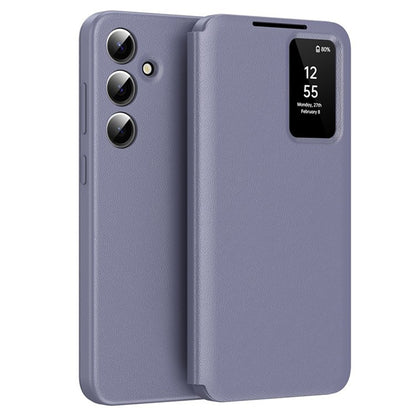 Deksel til Samsung Galaxy S23 FE S711, Techsuit, SmartView, Lilla