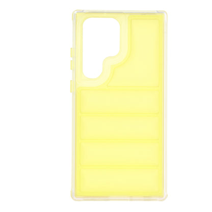 Deksel for Samsung Galaxy S23 FE S711, Techsuit, Wave Shield, Gul