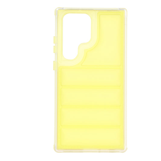 Deksel for Samsung Galaxy S23 FE S711, Techsuit, Wave Shield, Gul