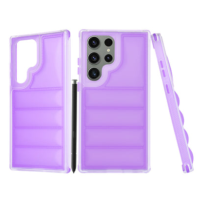 Deksel til Samsung Galaxy S23 FE S711, Techsuit, Wave Shield, Lilla