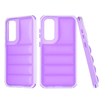 Deksel til Samsung Galaxy S23 FE S711, Techsuit, Wave Shield, Lilla