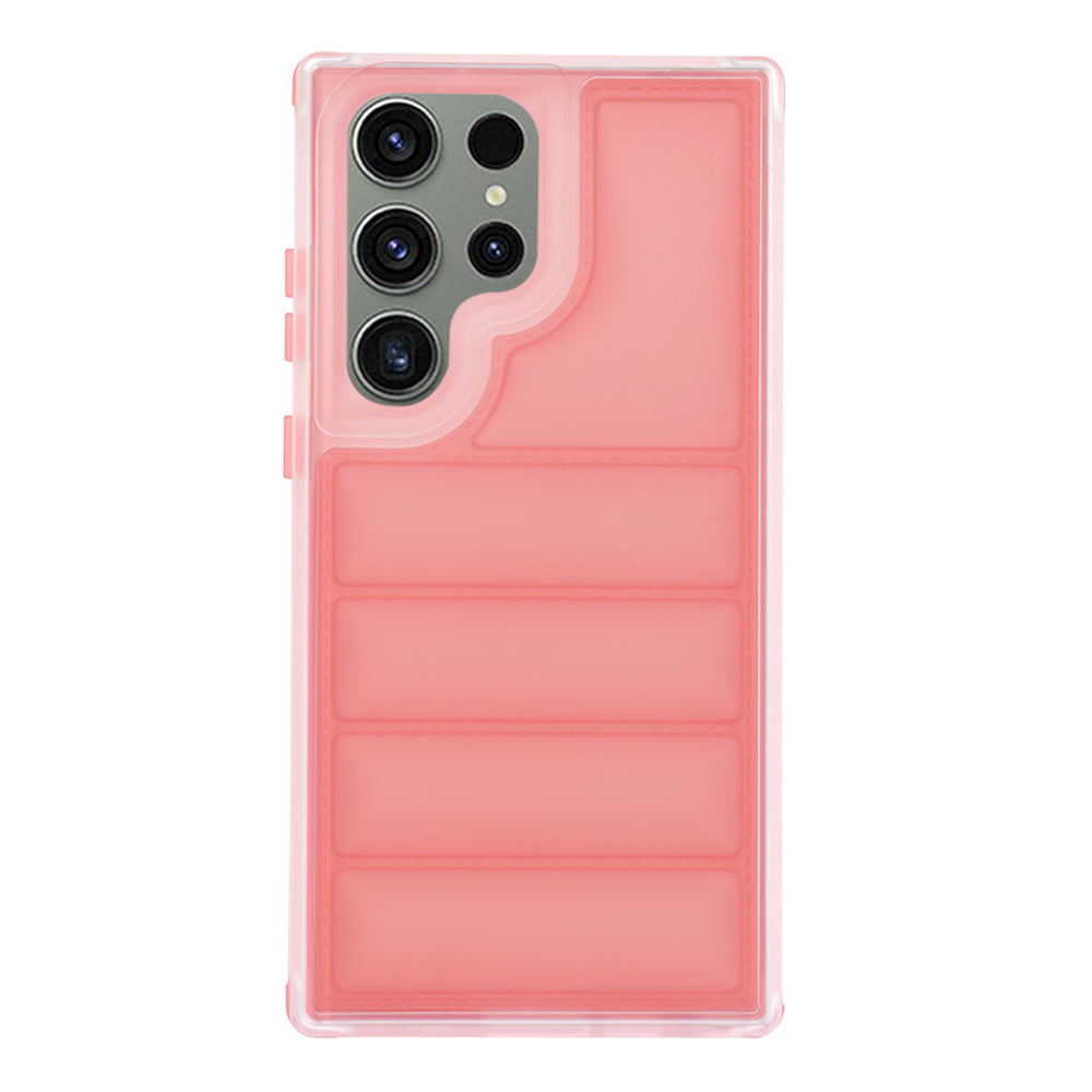 Deksel til Samsung Galaxy S23 FE S711, Techsuit, Wave Shield, Rød