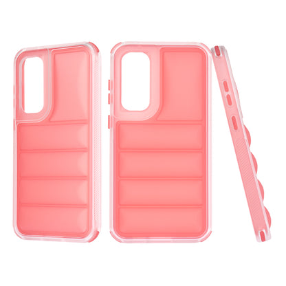 Deksel til Samsung Galaxy S23 FE S711, Techsuit, Wave Shield, Rød