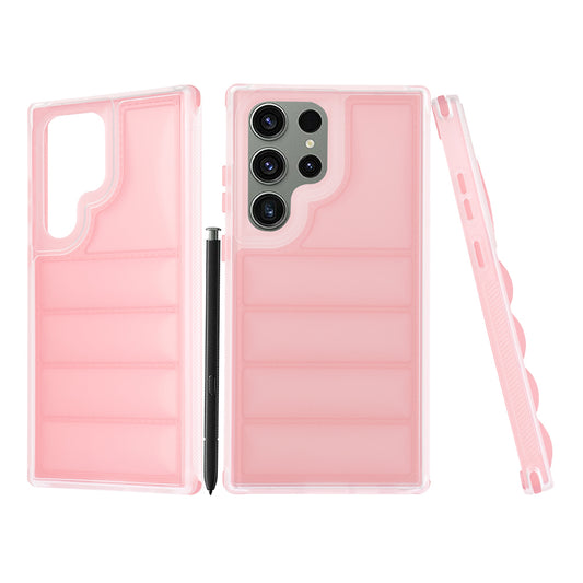 Deksel til Samsung Galaxy S23 FE S711, Techsuit, Wave Shield, Rosa