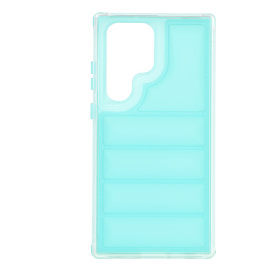 Deksel til Samsung Galaxy S23 FE S711, Techsuit, Wave Shield, Turkis