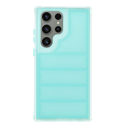 Deksel til Samsung Galaxy S23 FE S711, Techsuit, Wave Shield, Turkis