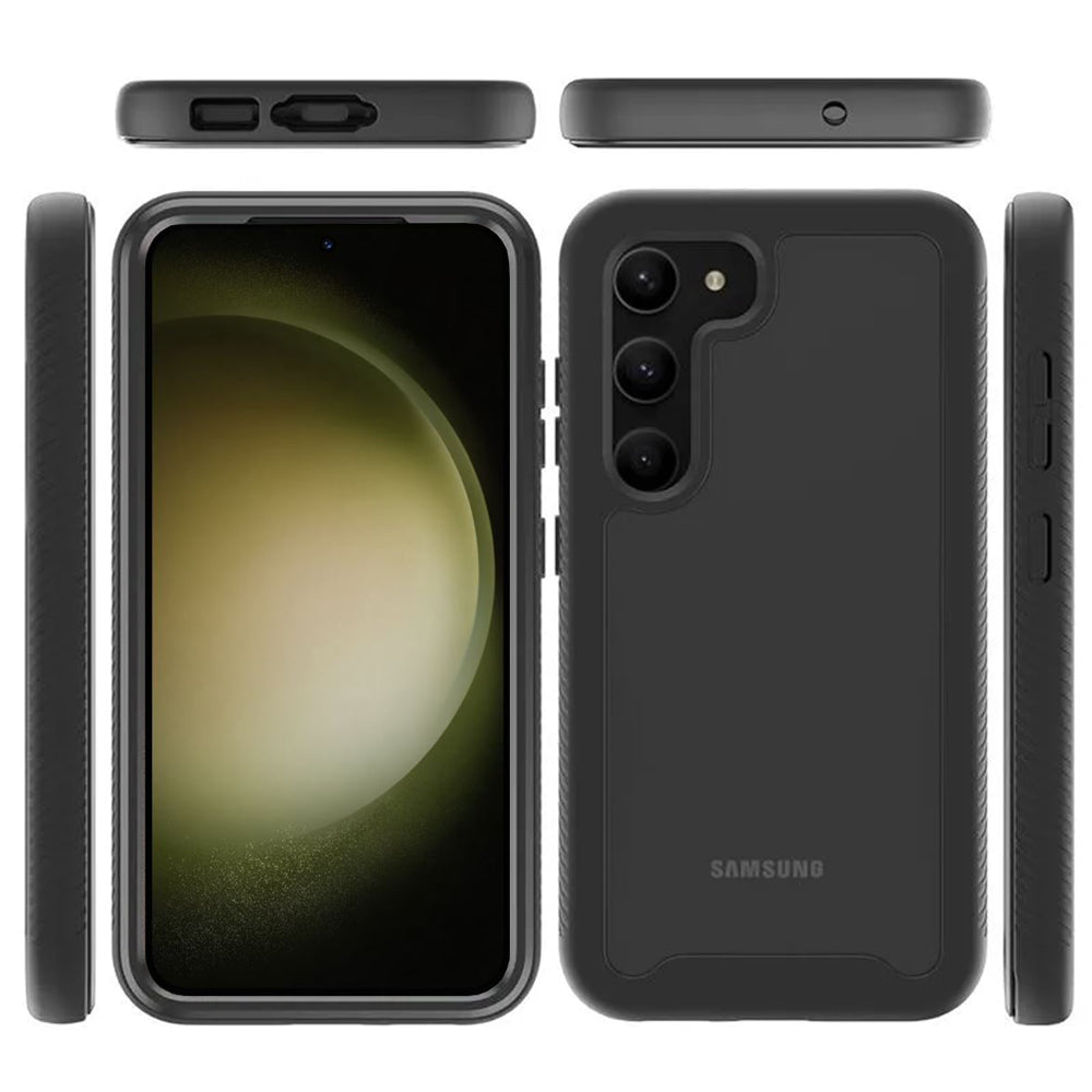 Deksel for Samsung Galaxy S23+ S916, Techsuit, Defense360 Pro, Svart