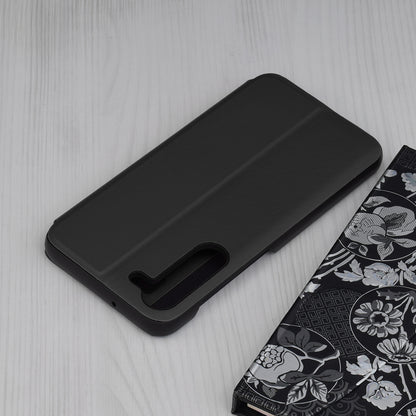 Deksel for Samsung Galaxy S23+ S916, Techsuit, eFold, Svart