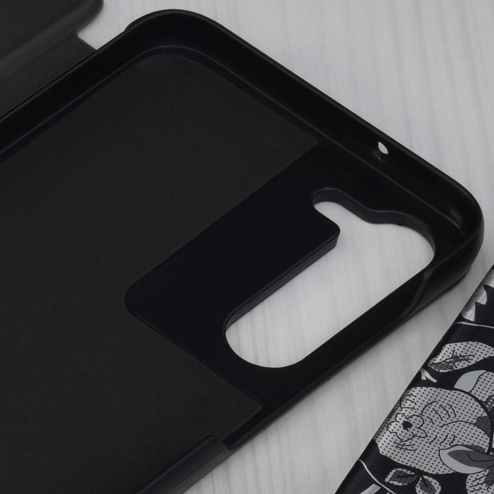 Deksel for Samsung Galaxy S23+ S916, Techsuit, eFold, Svart
