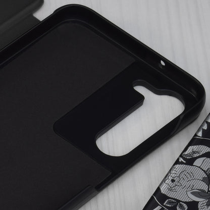 Deksel for Samsung Galaxy S23+ S916, Techsuit, eFold, Svart