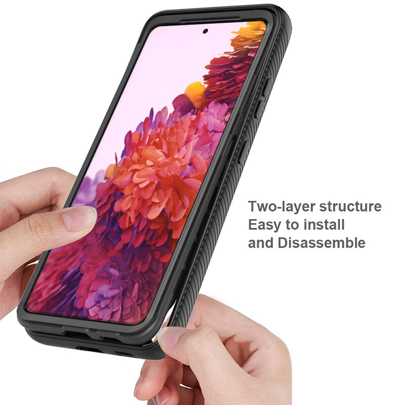 Deksel for Samsung Galaxy S23 S911, Techsuit, Defense360 Pro, Svart