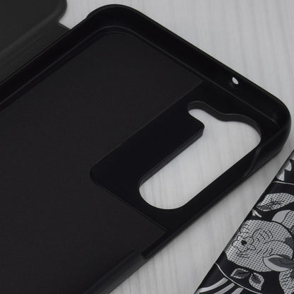 Deksel for Samsung Galaxy S23 S911, Techsuit, eFold, Svart