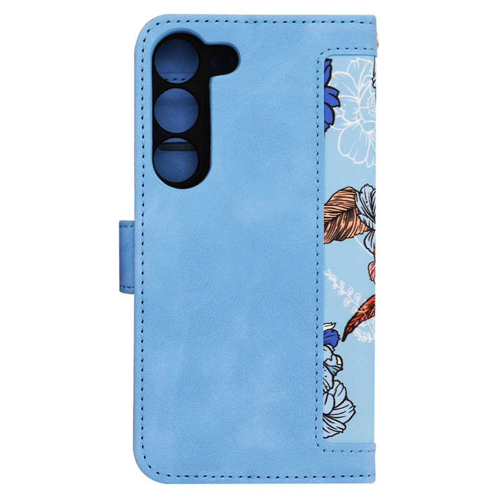 Deksel for Samsung Galaxy S23 S911, Techsuit, FlipCraft, Blå