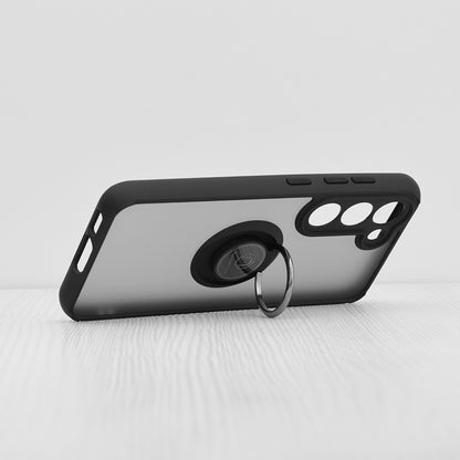 Deksel for Samsung Galaxy S23 S911, Techsuit, Glinth, Svart