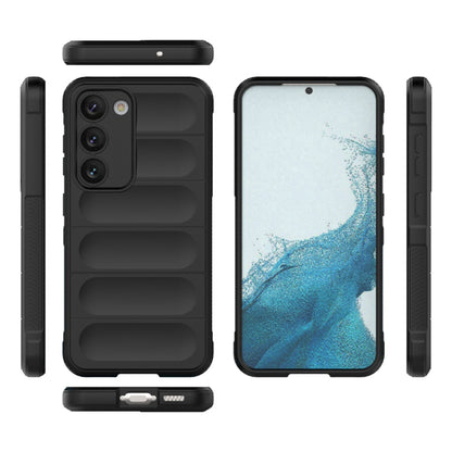 Deksel for Samsung Galaxy S23 S911, Techsuit, Magic Shield, Svart