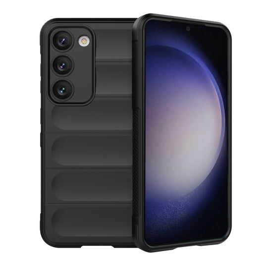 Deksel for Samsung Galaxy S23 S911, Techsuit, Magic Shield, Svart
