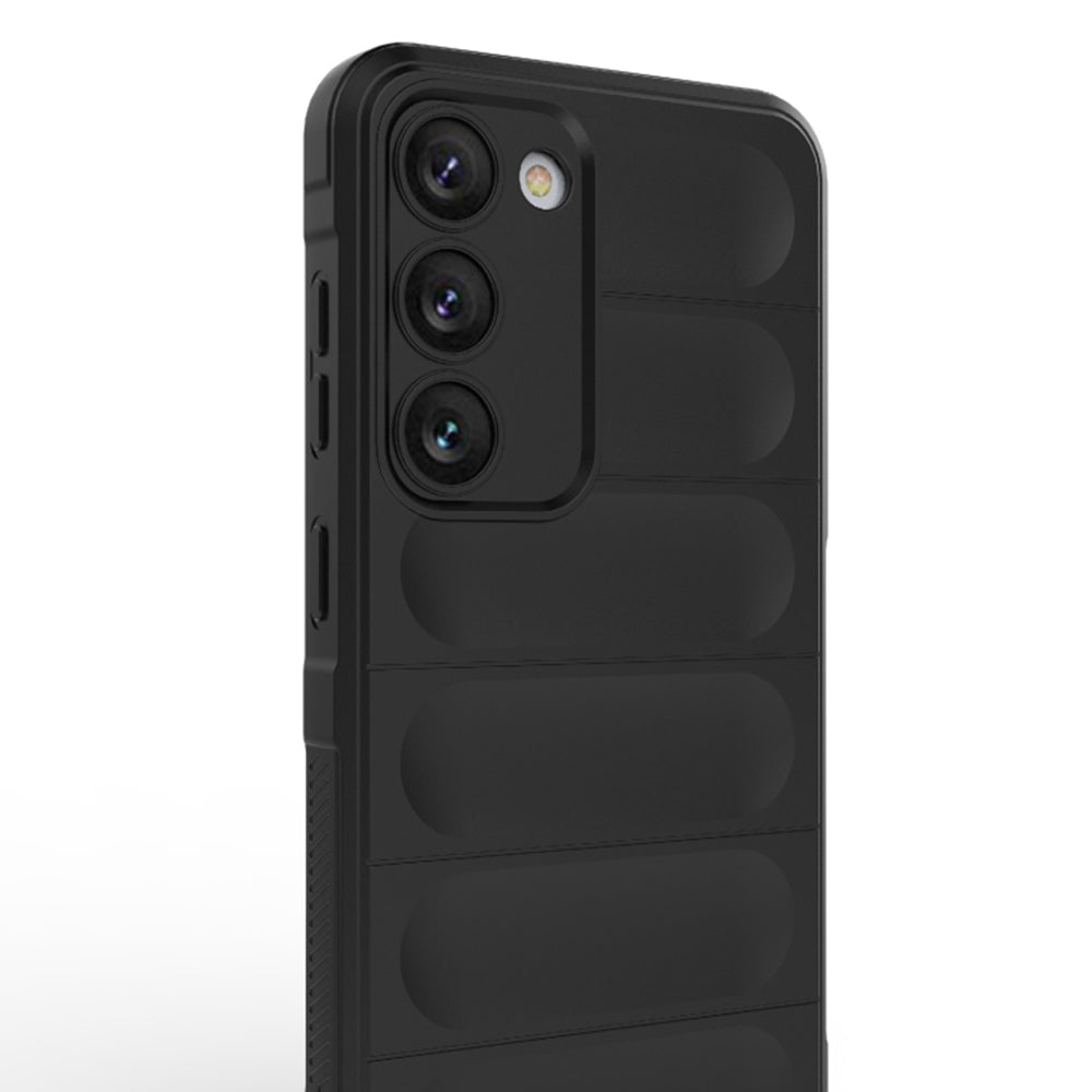 Deksel for Samsung Galaxy S23 S911, Techsuit, Magic Shield, Svart