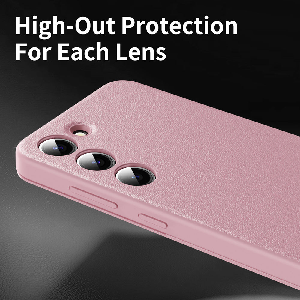 Deksel til Samsung Galaxy S23 S911, Techsuit, SmartView, Rosa