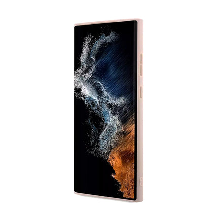 Deksel for Samsung Galaxy S23 Ultra S918, Guess, 4G Big Logo, Rosa