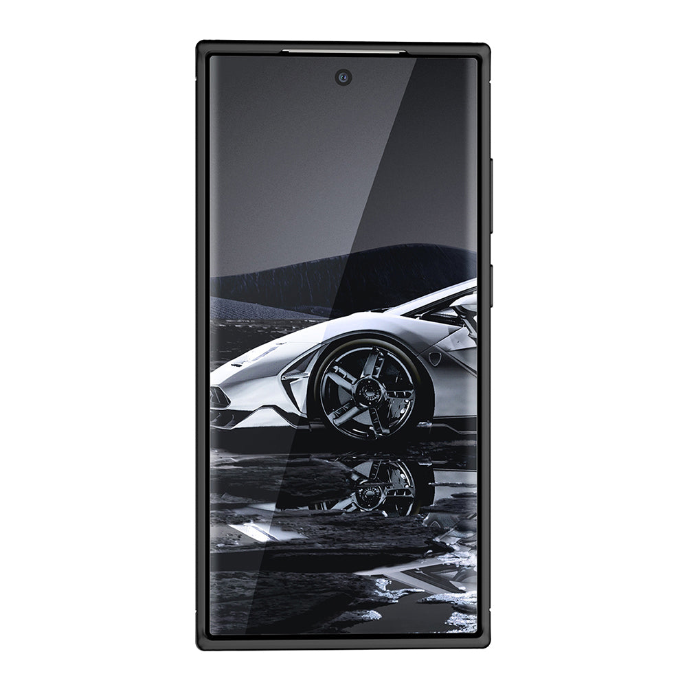 Deksel til Samsung Galaxy S23 Ultra S918, Techsuit, CarbonFiber, Svart