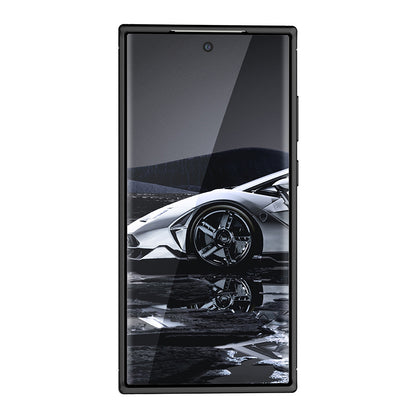 Deksel til Samsung Galaxy S23 Ultra S918, Techsuit, CarbonFiber, Svart