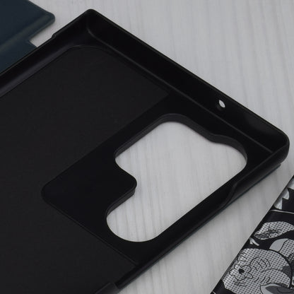 Deksel for Samsung Galaxy S23 Ultra S918, Techsuit, eFold, Mørk Blå