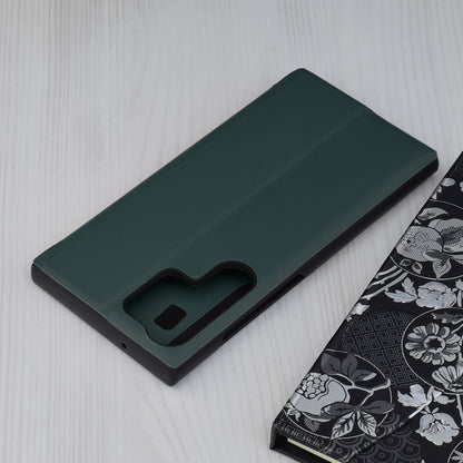 Deksel til Samsung Galaxy S23 Ultra S918, Techsuit, eFold, Grønn