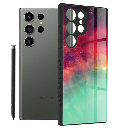 Deksel for Samsung Galaxy S23 Ultra S918, Techsuit, Glaze, Turkis