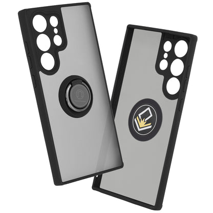 Deksel til Samsung Galaxy S23 Ultra S918, Techsuit, Glinth, Svart