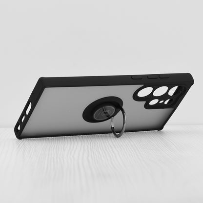Deksel til Samsung Galaxy S23 Ultra S918, Techsuit, Glinth, Svart