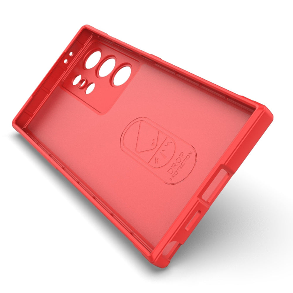 Deksel til Samsung Galaxy S23 Ultra S918, Techsuit, Magic Shield, Rød