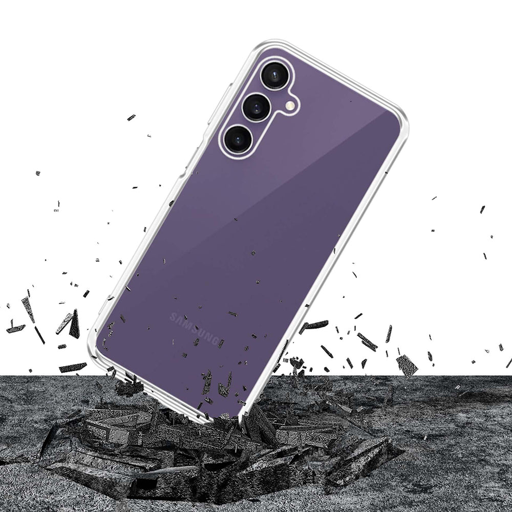 Deksel for Samsung Galaxy S24 FE S721, 3MK, Klar, Transparent