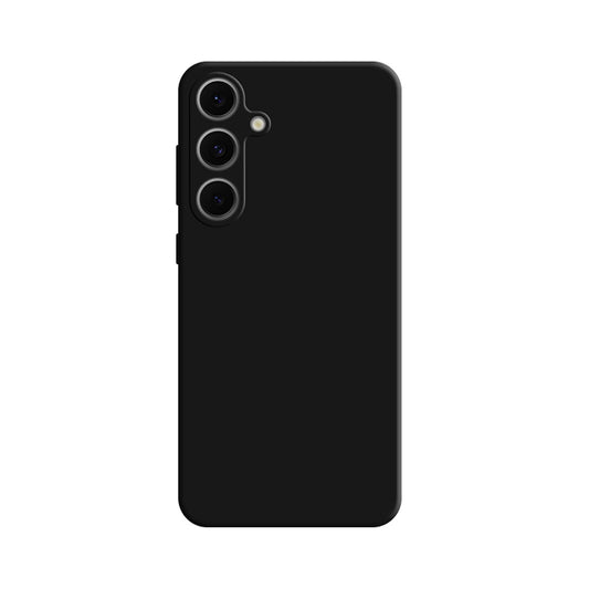 Deksel for Samsung Galaxy S24 FE S721, 3MK, silikon, svart