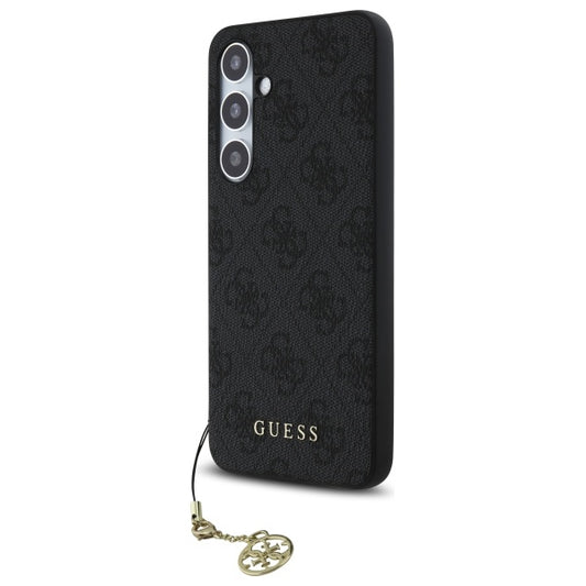 Deksel for Samsung Galaxy S24 FE S721, Guess, 4G Charm, Grå