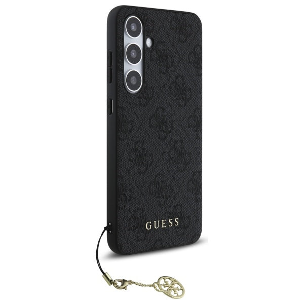 Deksel for Samsung Galaxy S24 FE S721, Guess, 4G Charm, Grå