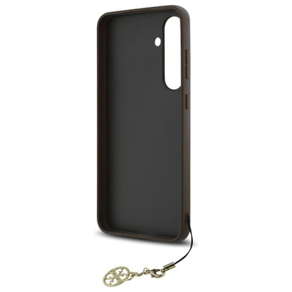 Deksel for Samsung Galaxy S24 FE S721, Guess, 4G Charm, Brun