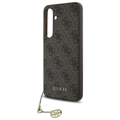Deksel for Samsung Galaxy S24 FE S721, Guess, 4G Charm, Brun
