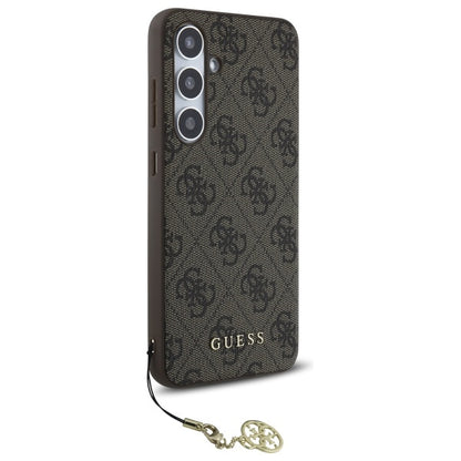 Deksel for Samsung Galaxy S24 FE S721, Guess, 4G Charm, Brun